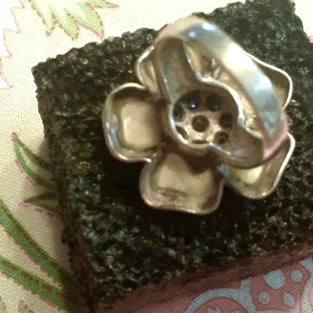 💢 Mother of pearl ring. 925 Sterling silver - Picture 4 of 9